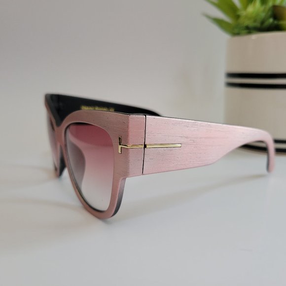 Womens Oversized Cat Eye Sunglasses Vintage Retro - Picture 6 of 10